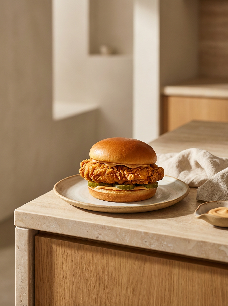 Golden Chicken Sandwich
