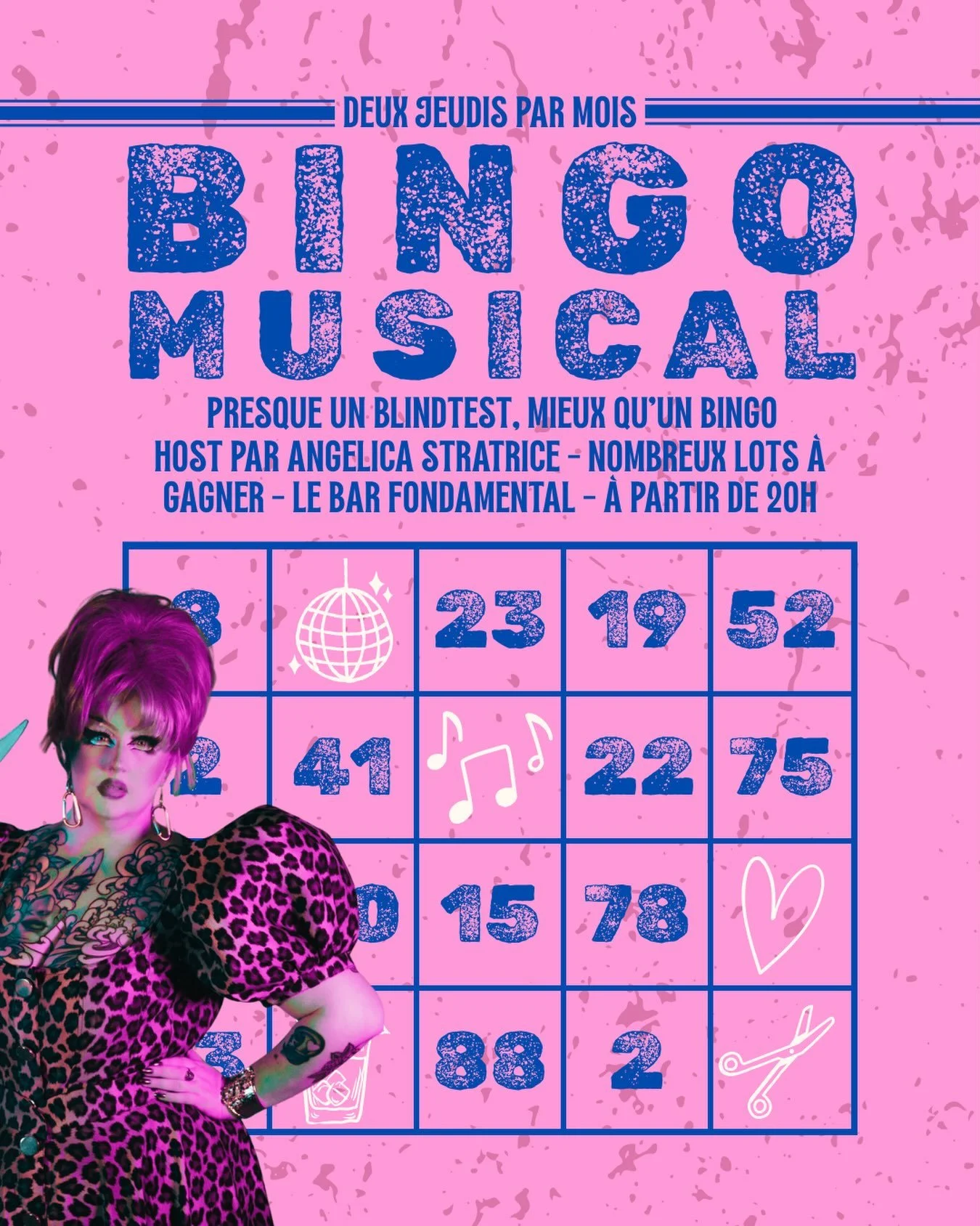 Le Bingo Musical du Bar Fondamental