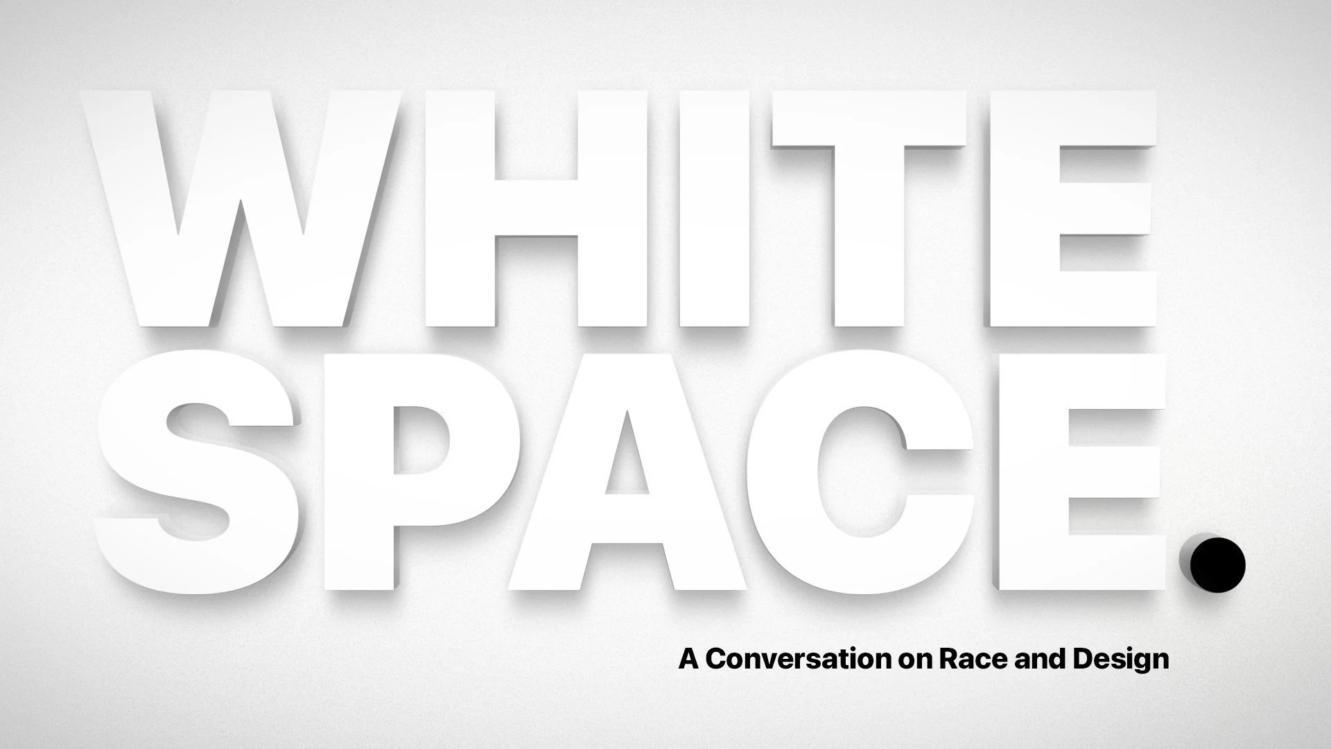White Space: A Conversation on Race and Design
