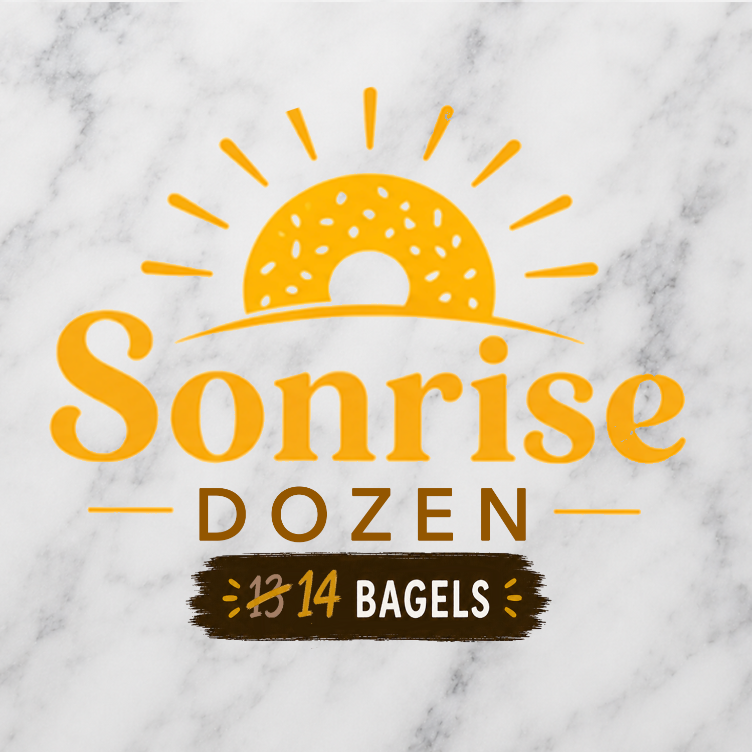 A Sonrise Dozen (14 Bagels)