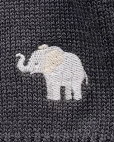 Personalized Cashmere & Merino Baby Cardigan with Elephant Embroidery – Little Woodland Friends Collection 3.jpeg