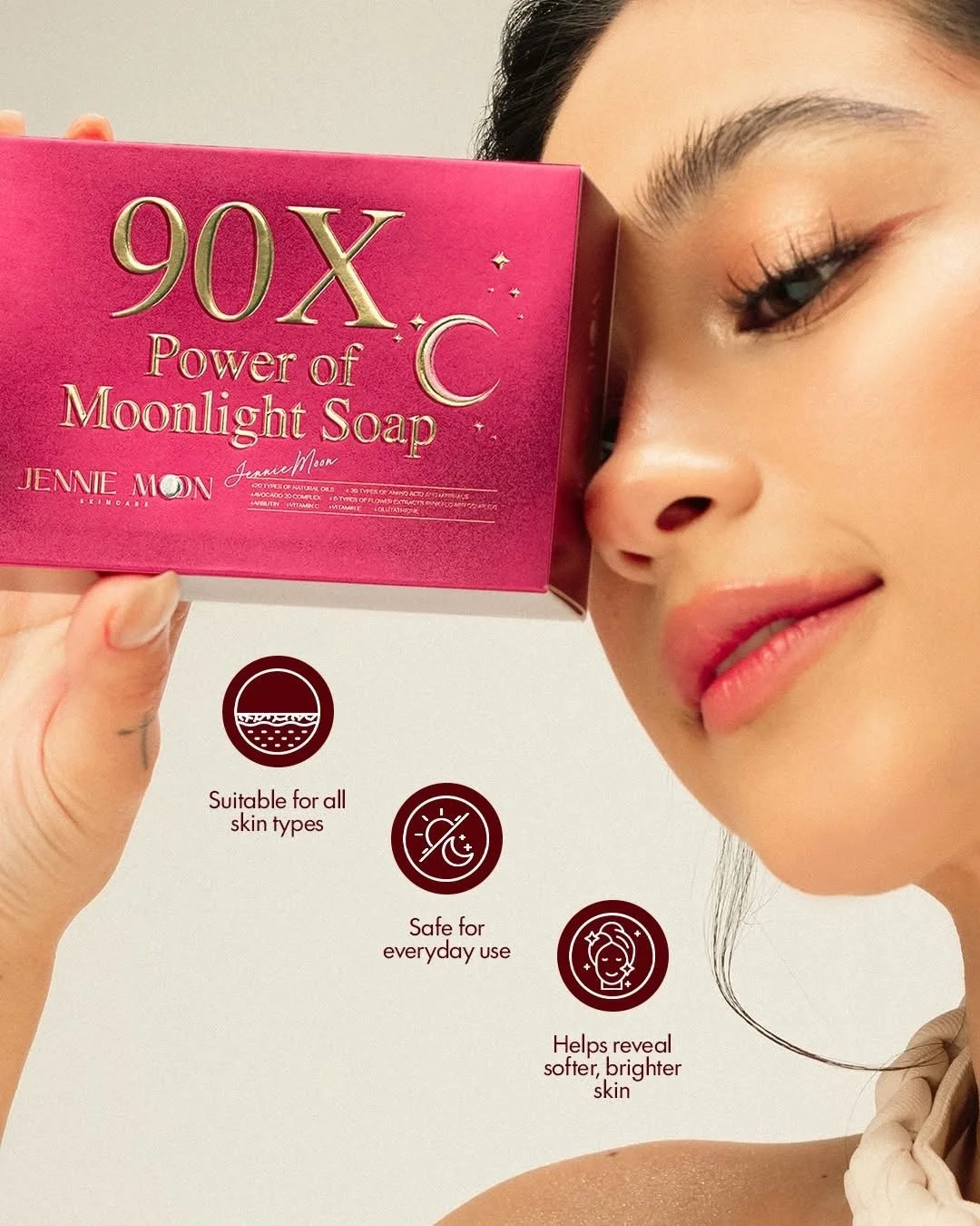 JENNIE MOON Power of Moonlight Soap (160gm)
