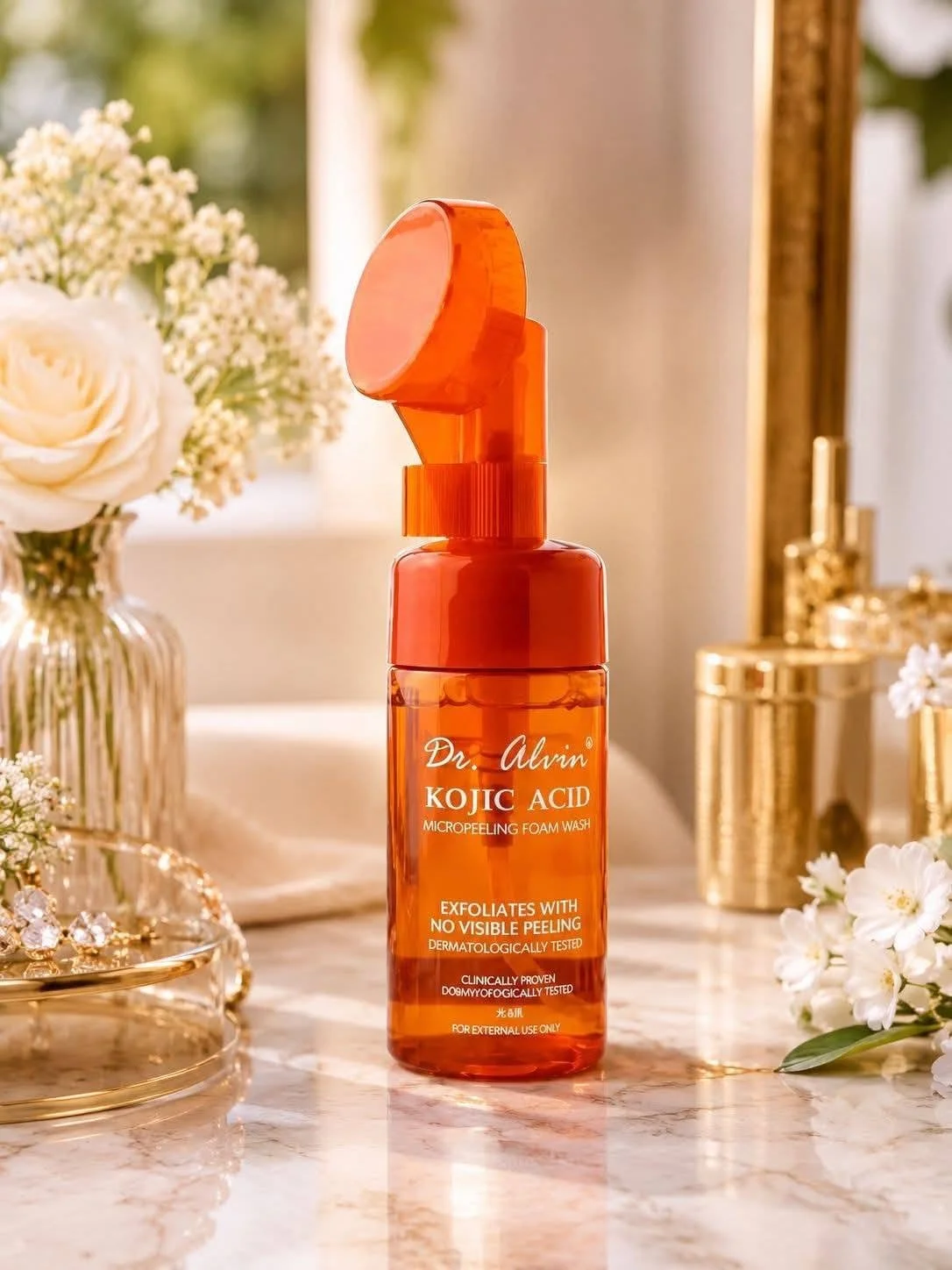 Dr. Alvin - Kojic Acid Micropeeling Foam Wash 115 ml