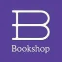 Purple logo with a large stylized letter B and the word 'Bookshop' underneath