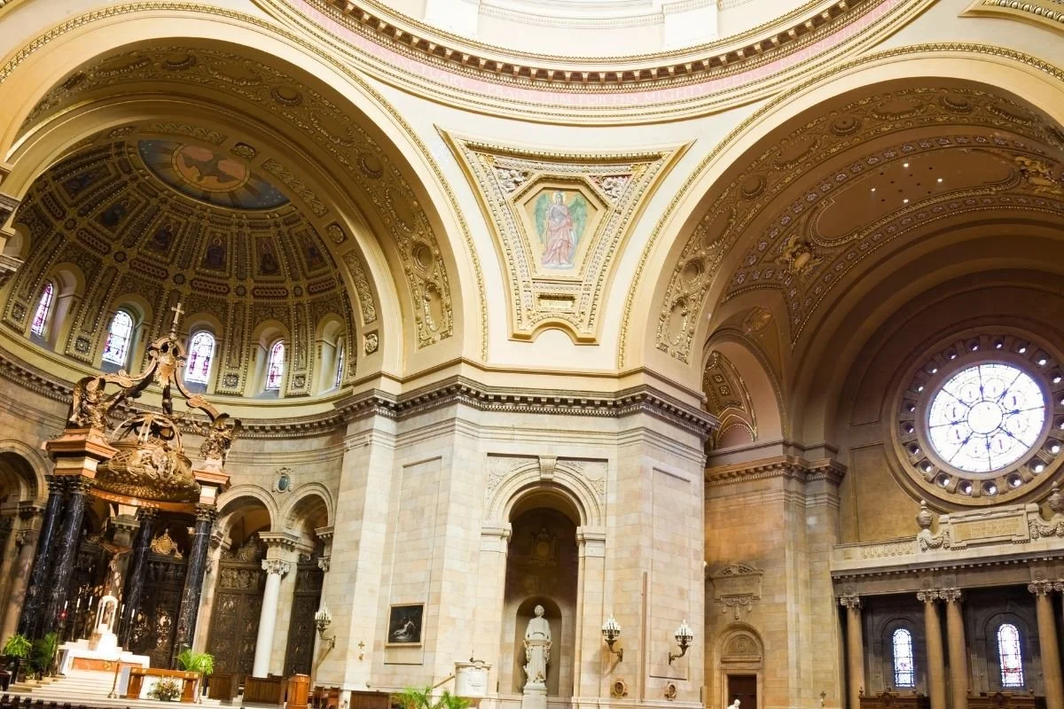 our lady of guadalupe in st paul cathedral in st paul minnesota