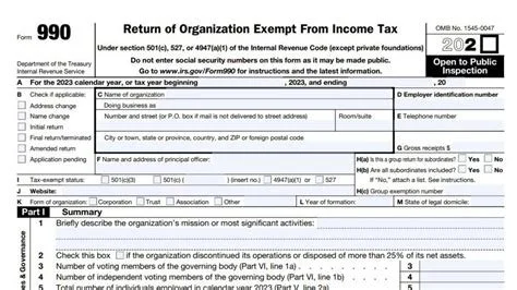 990 Non Profit Tax Filing