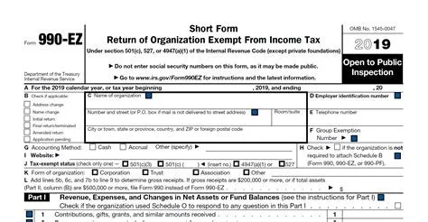 Corporate Annual filing 990 EZ Non Profit