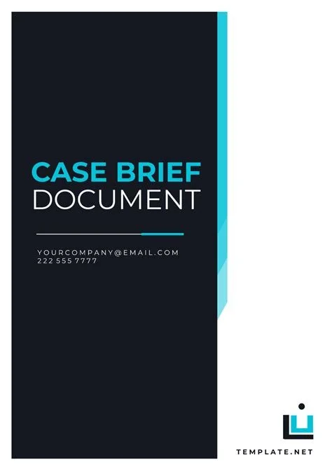 Case Brief in Support of Complaint or Motion/Circuit or County Court