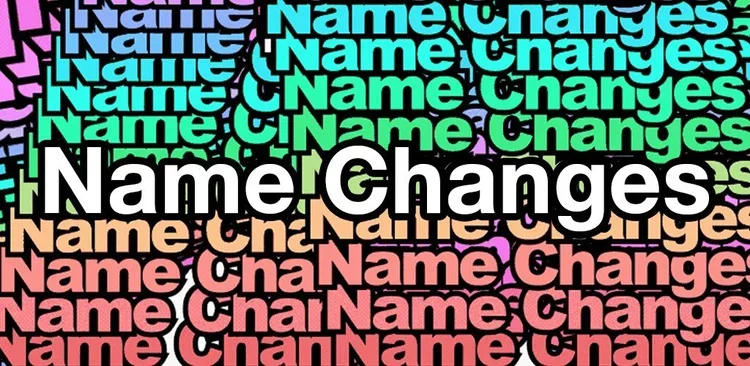 Name Change