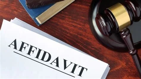 Affidavit for Civil Complaints
