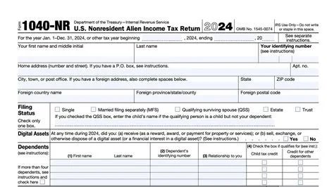 Personal Tax Return 1040 No Schedule c