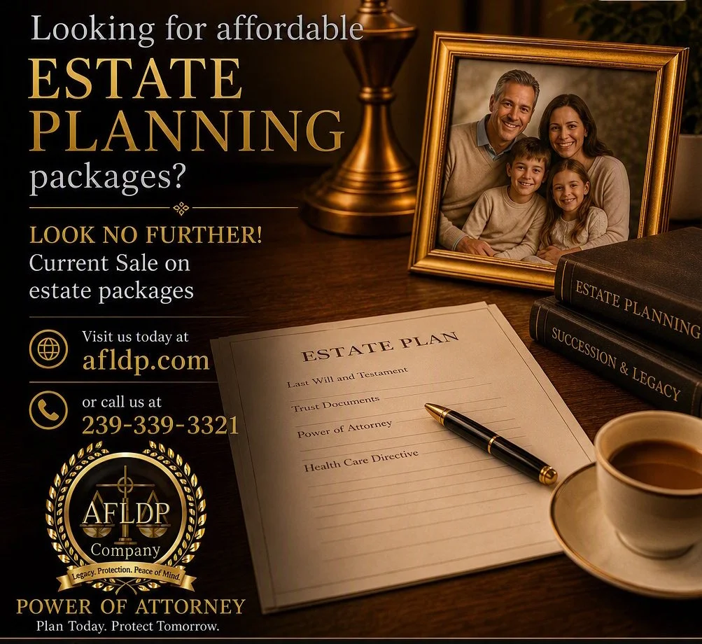 Singles Estate Planning Package