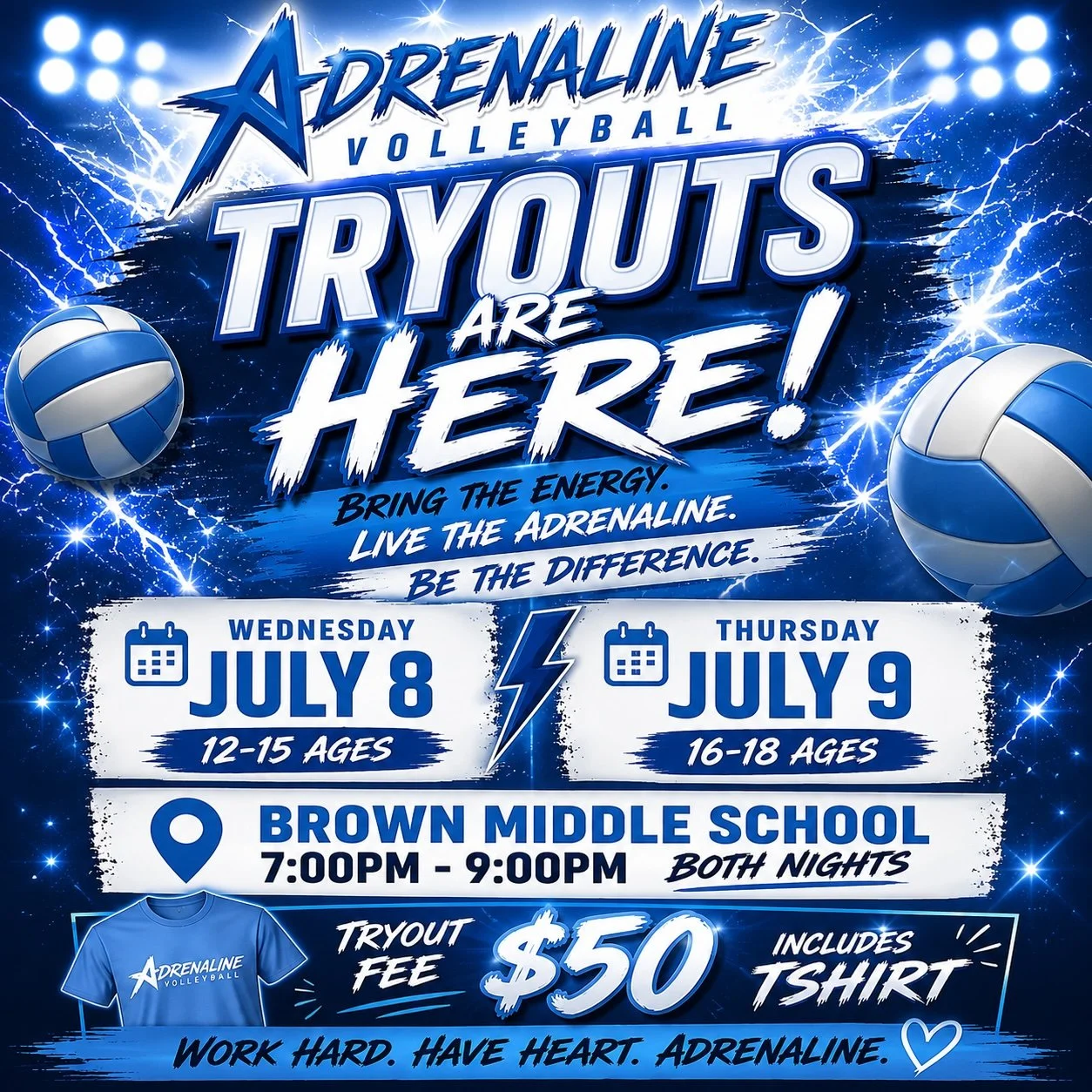 It’s time for tryouts!