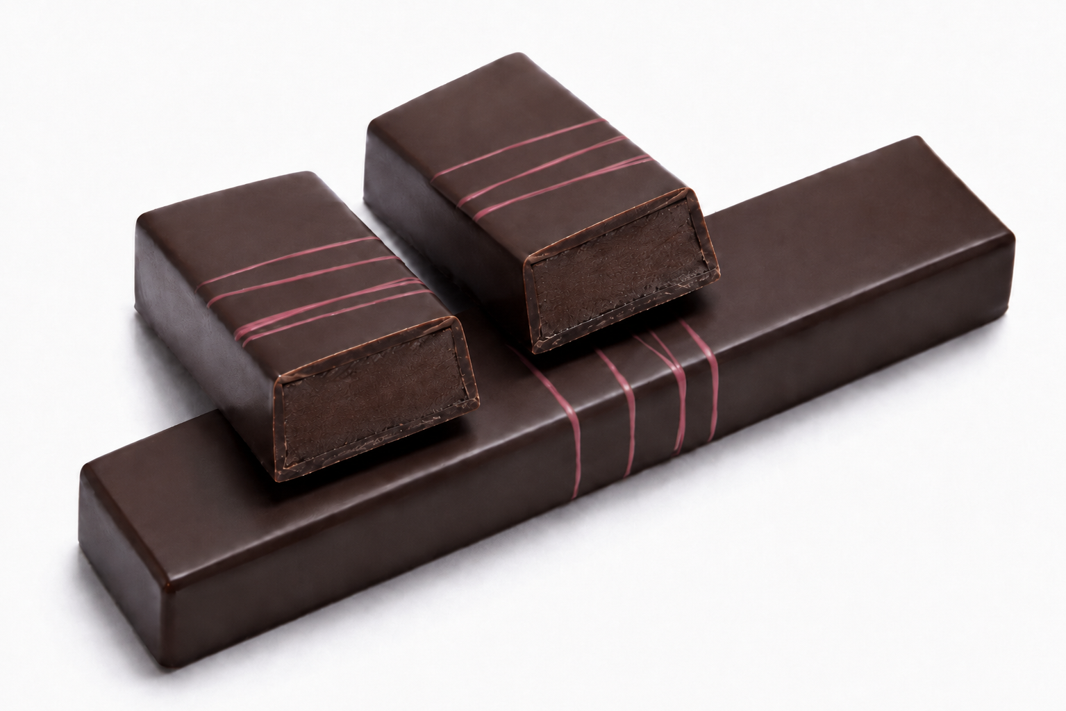 Valloire : ganache à la pulpe de framboise