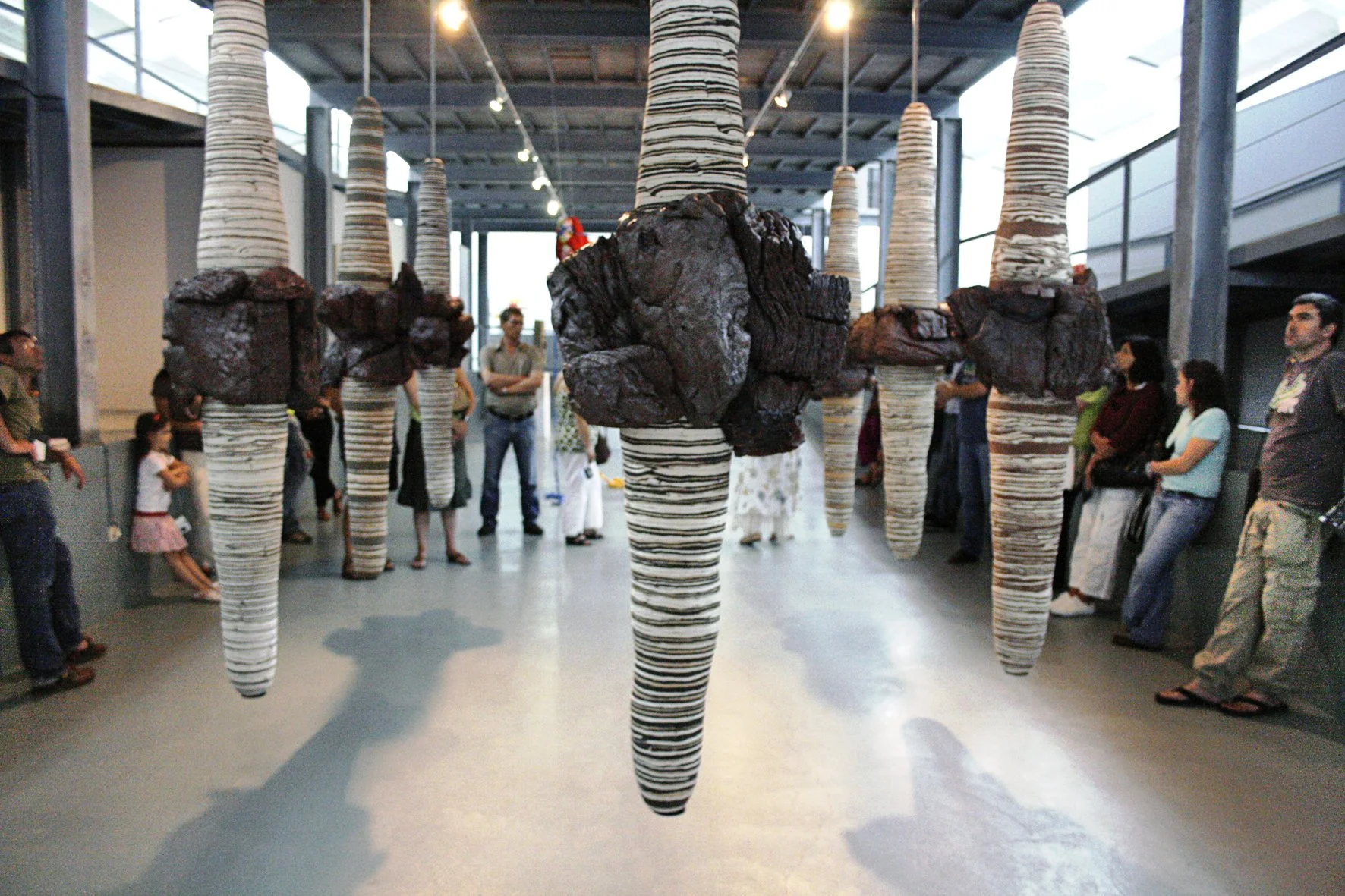 "Deambulatório" exhibit by João Carqueijeiro.