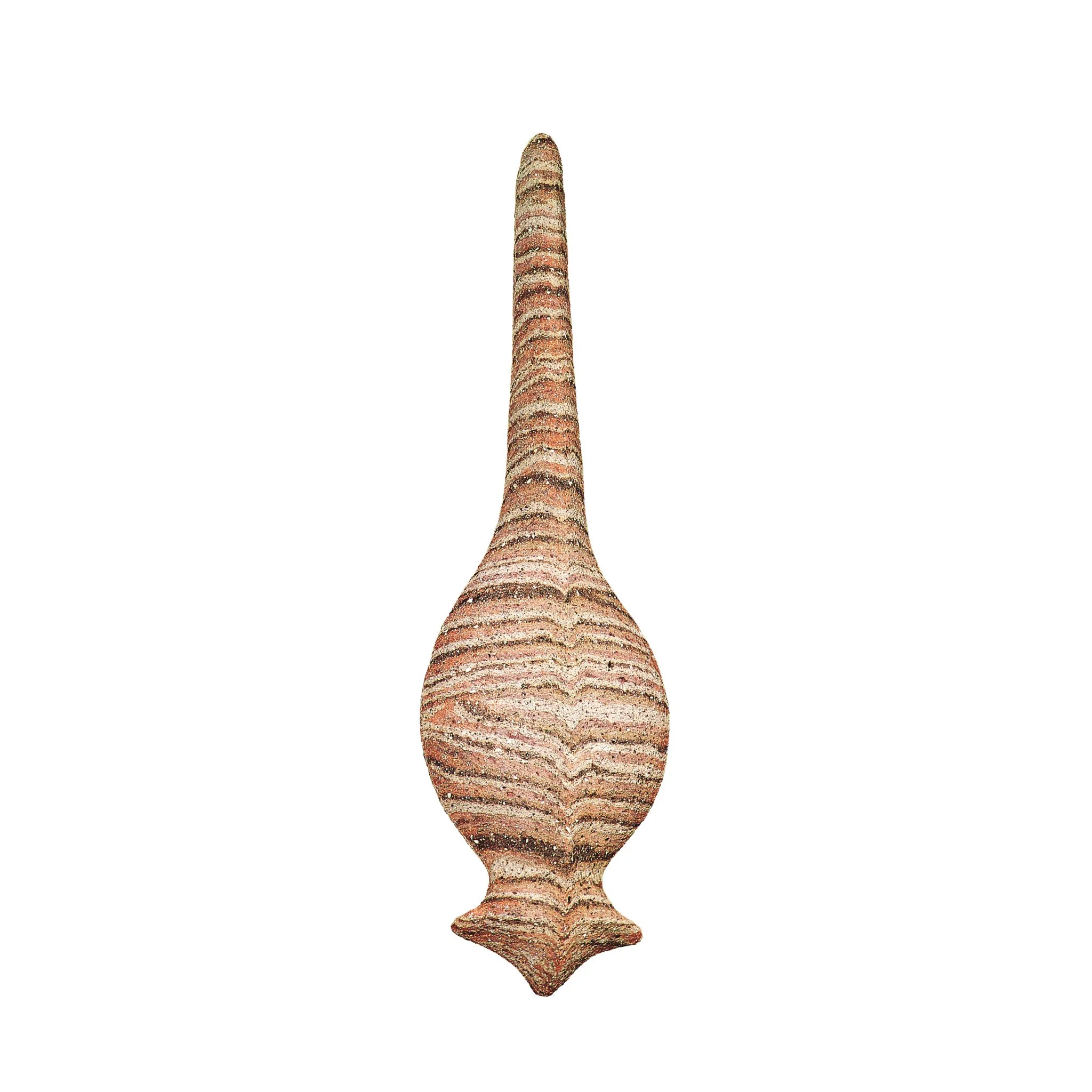 Pigmented stoneware clay and oxides. Fired at 1250ºC. 90 x 50 x 35 (cm)