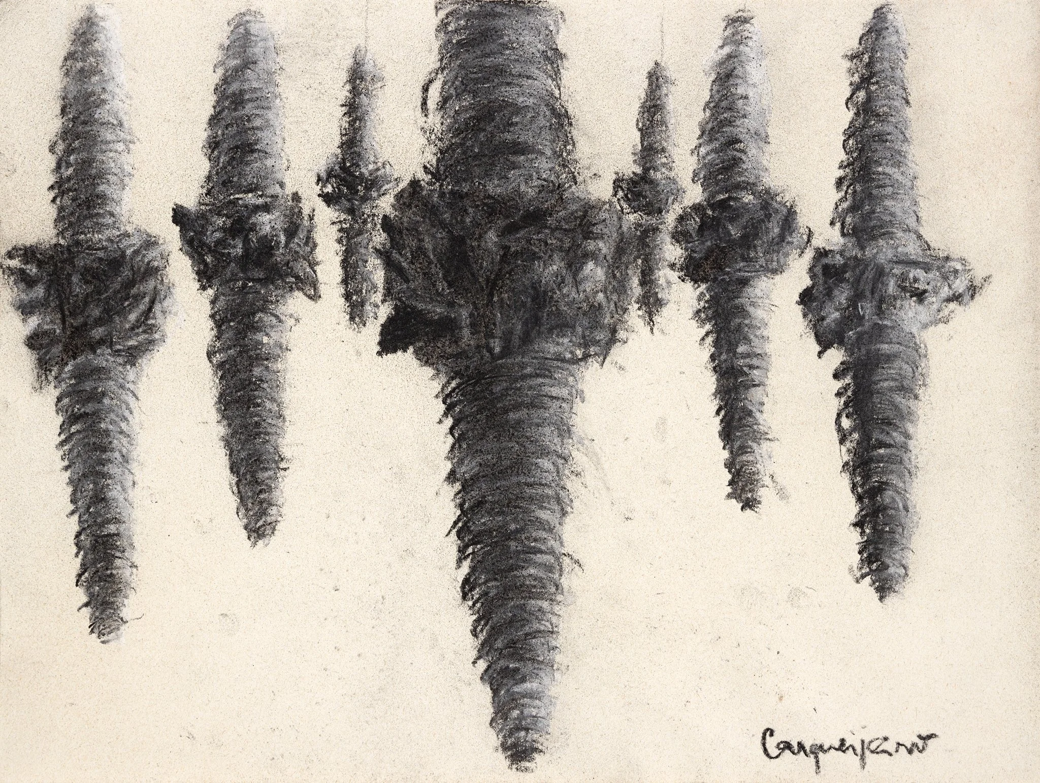 Sketch work for "Deambulatório" exhibit by João Carqueijeiro.