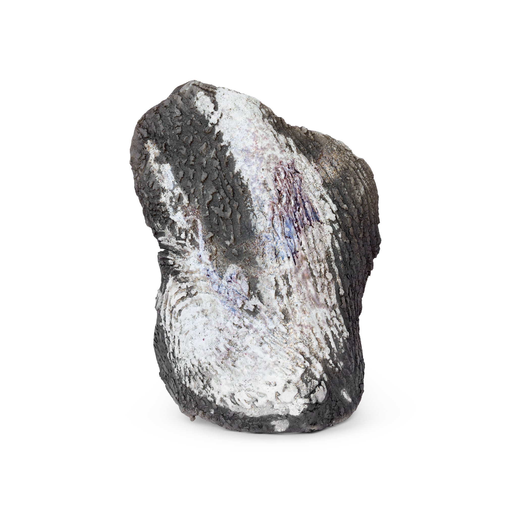 Glazed raku fired at 1000ºC. 36,5 x 27,5 x 11,5 (cm)