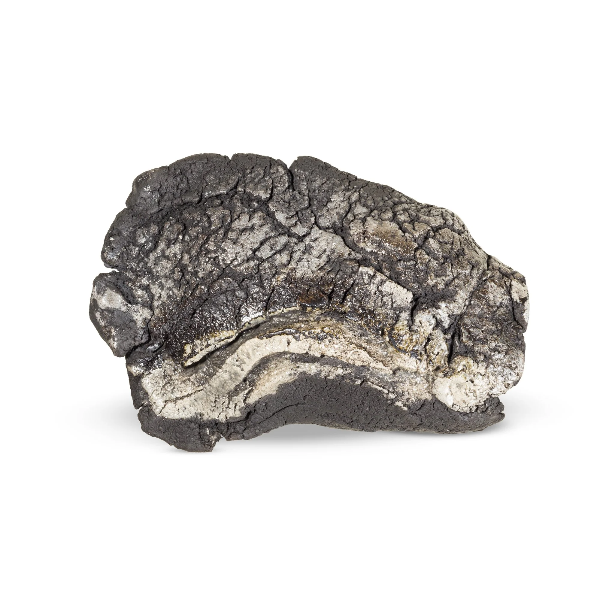 Glazed raku fired at 1000ºC. 25 x 25 x 7,5 (cm)