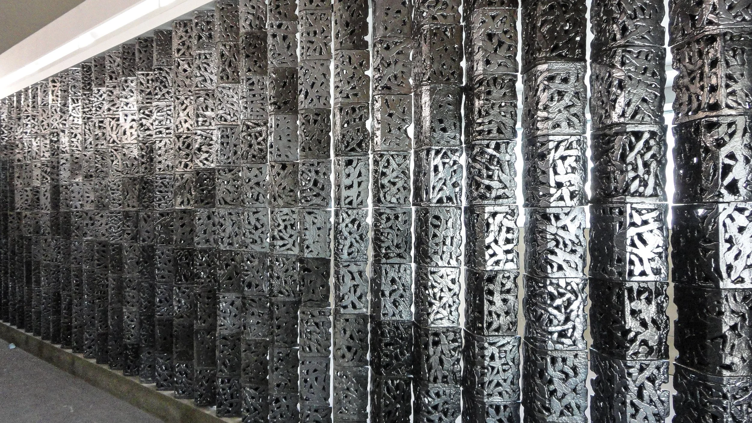 Sculpture installation by João Carqueijeiro.