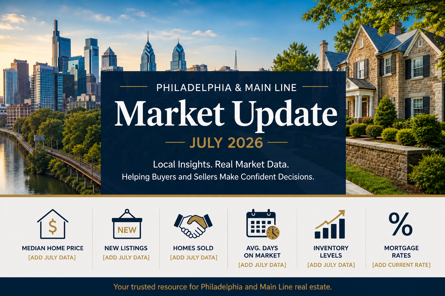 July 2026 Philadelphia &amp; Main Line Real Estate Market Update