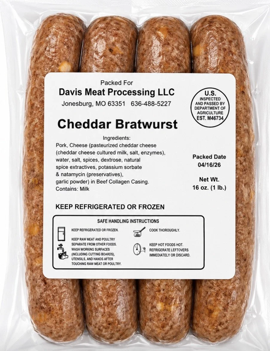 Cheddar Brats