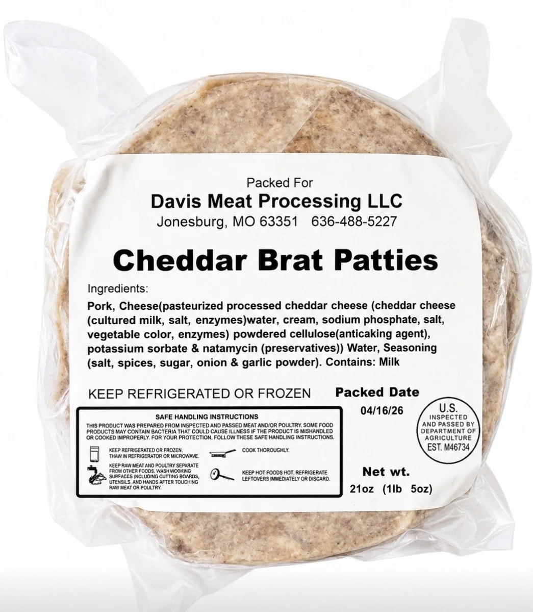 Cheddar Pork Burger