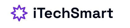 iTechSmart logo with a purple starburst icon and black text