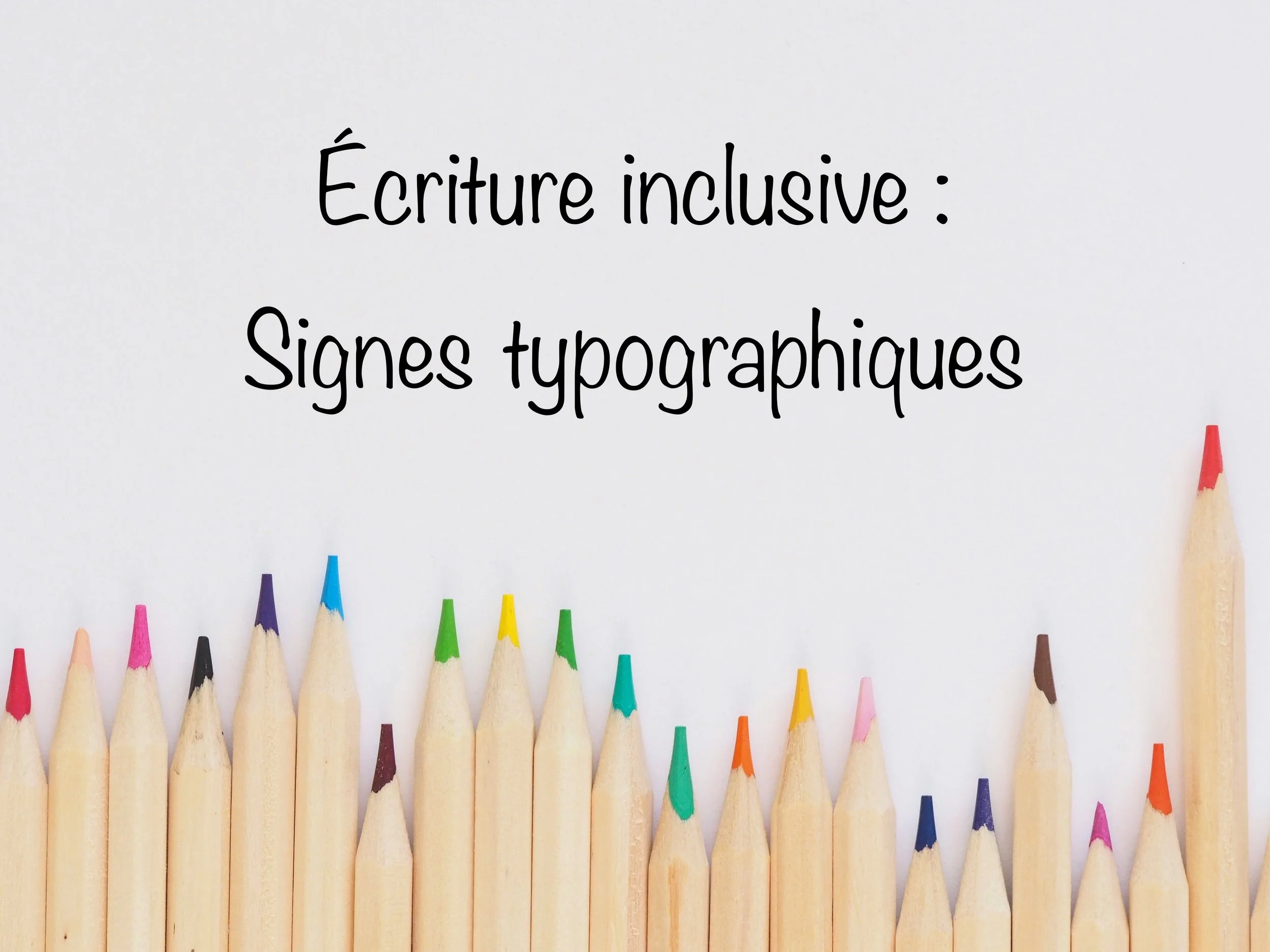 Point médian et autres signes typographiques