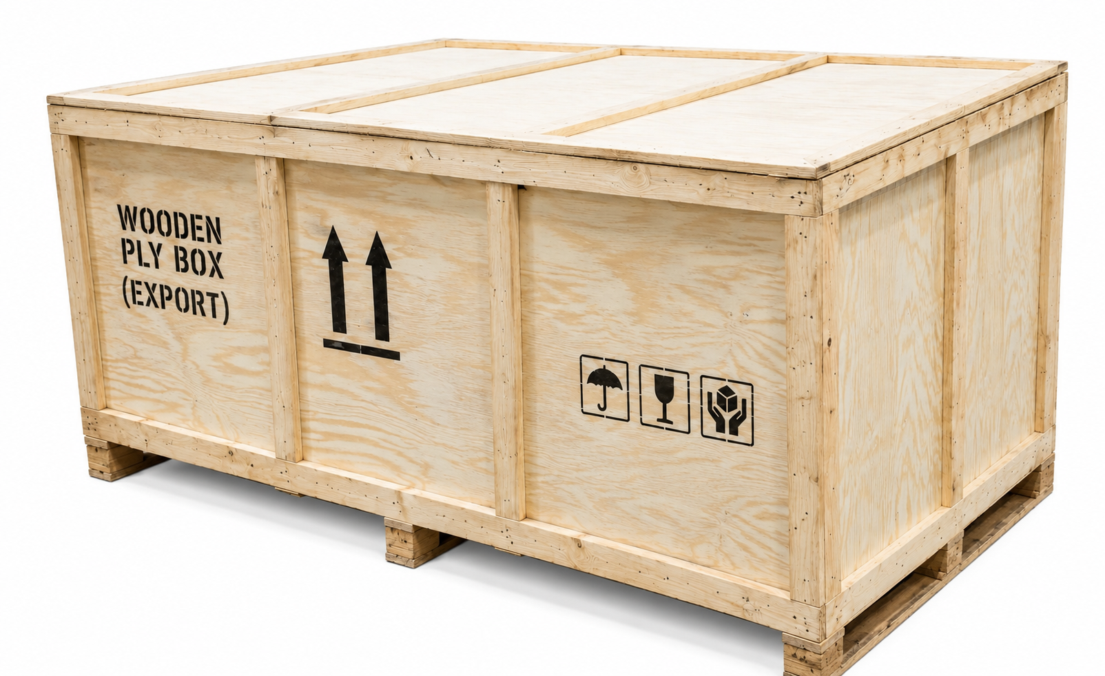 WOODEN PINE WOOD PLY BOX