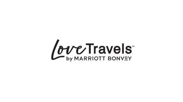 Love Travels logo with text by Marriott Bonvoy