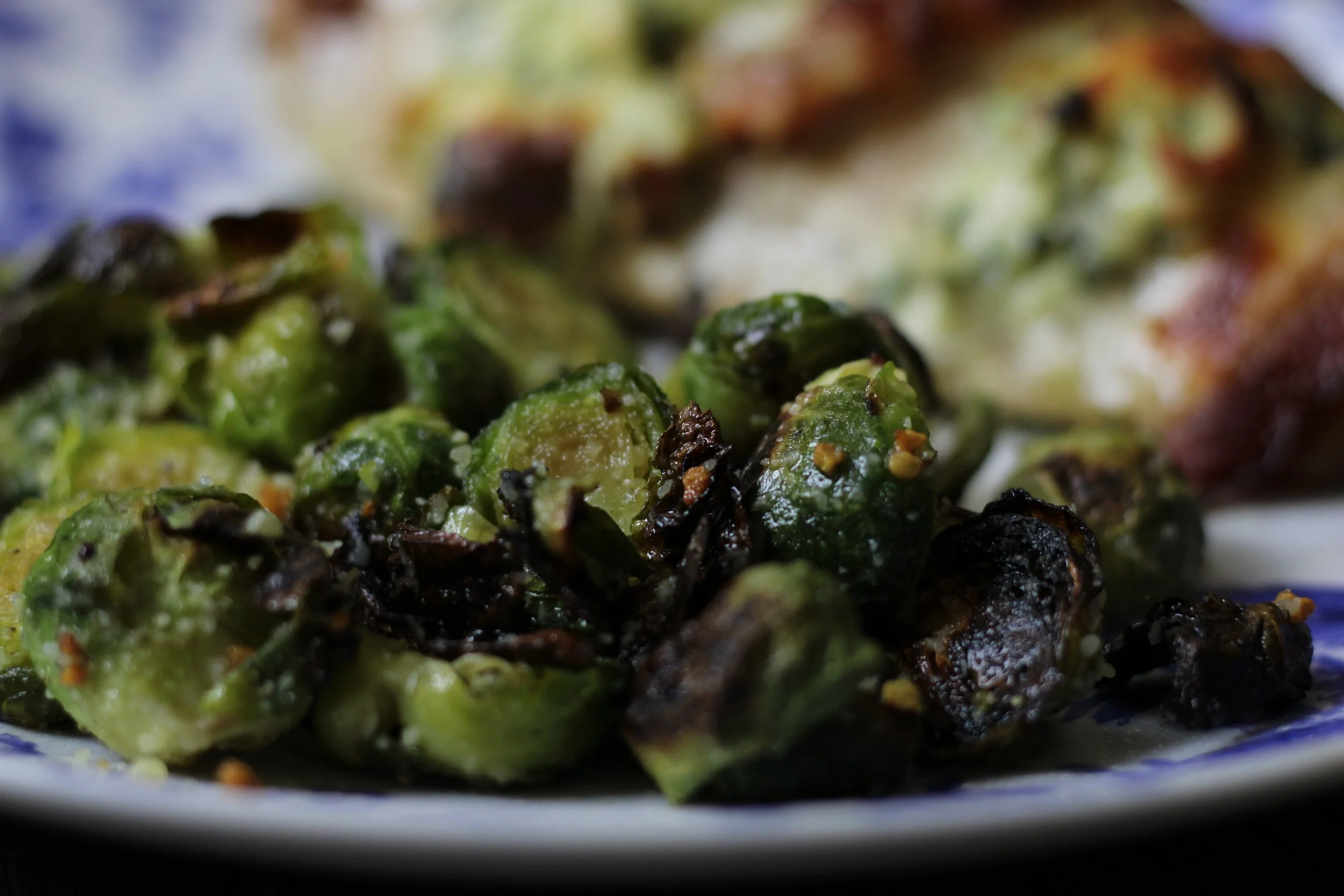 Roasted Brussels sprouts 
