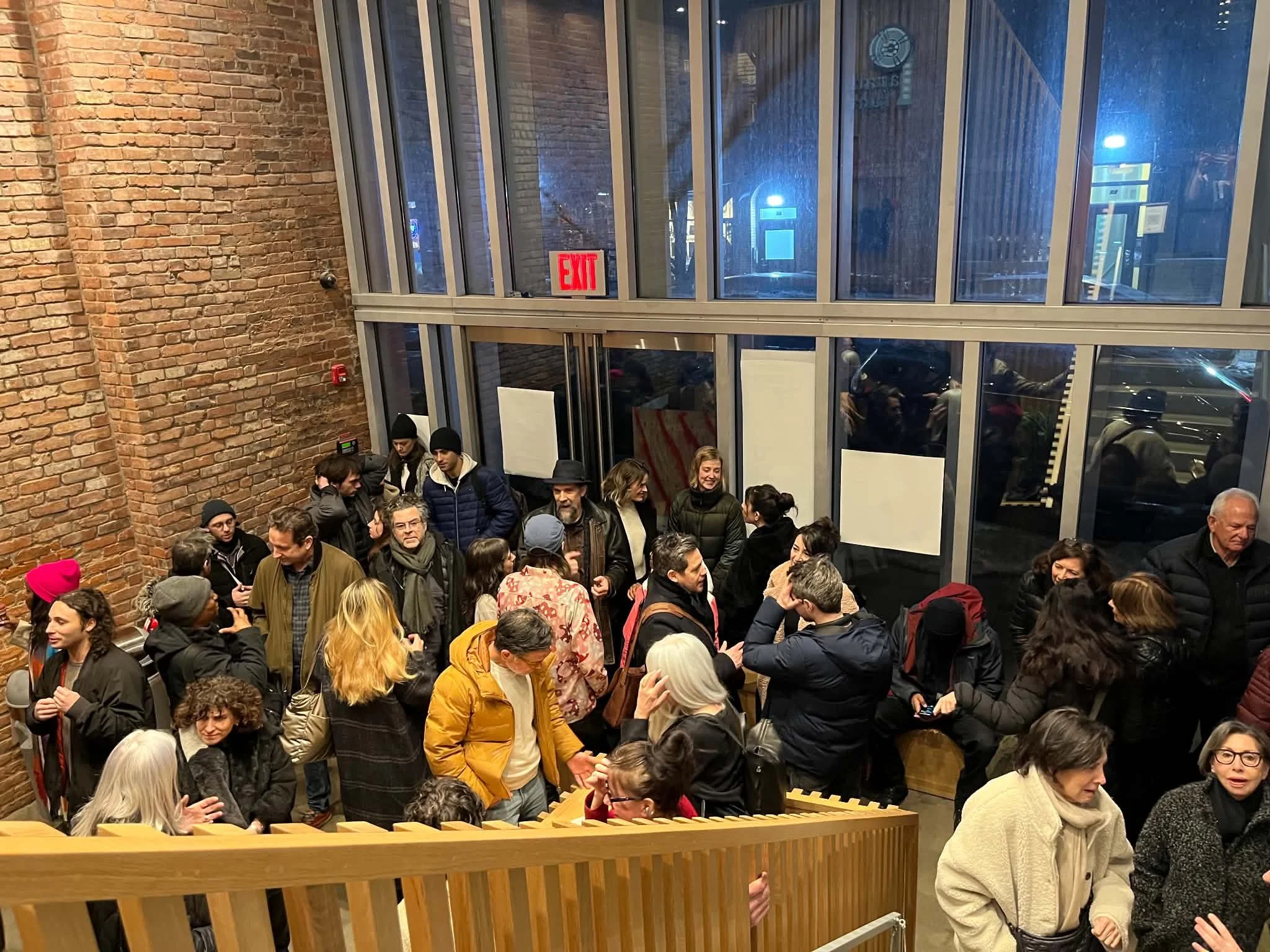 Full lobby post-show