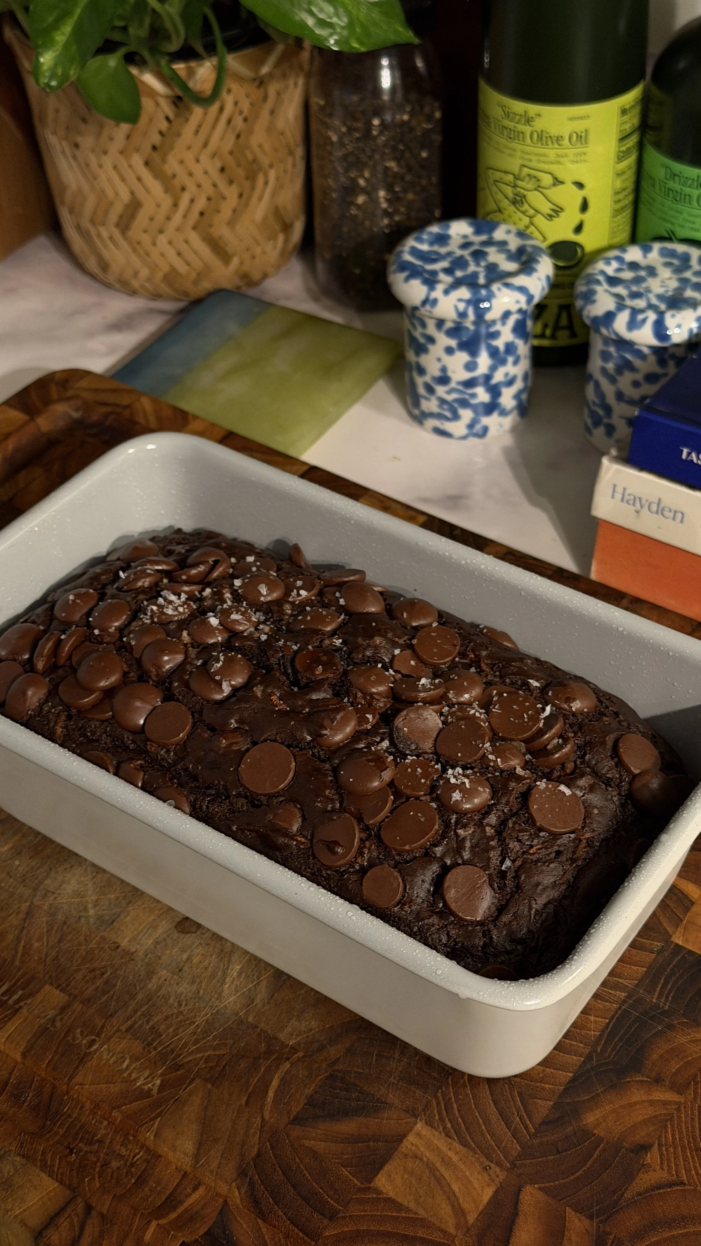double chocolate zucchini bread