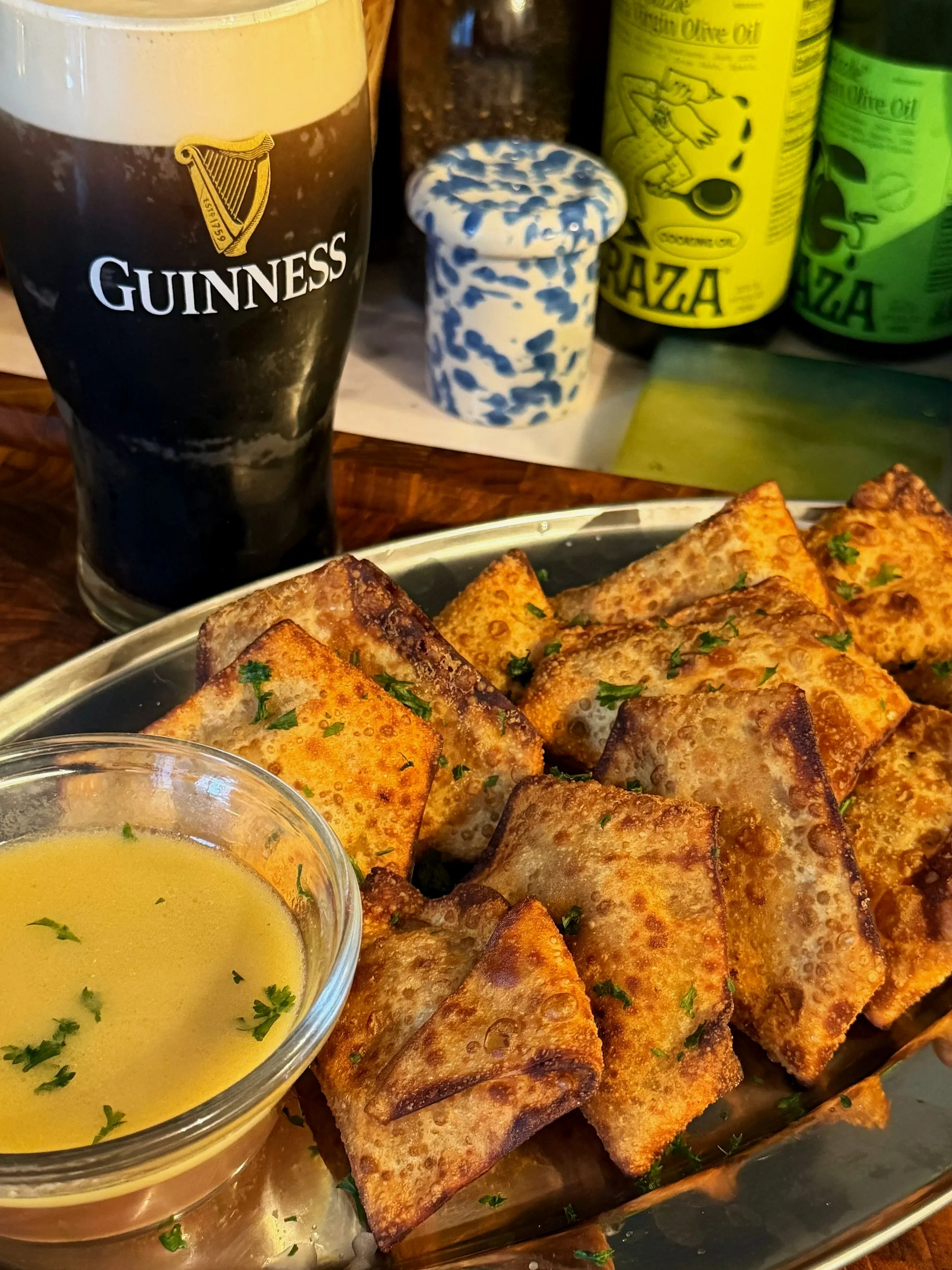 shepherds pie wontons