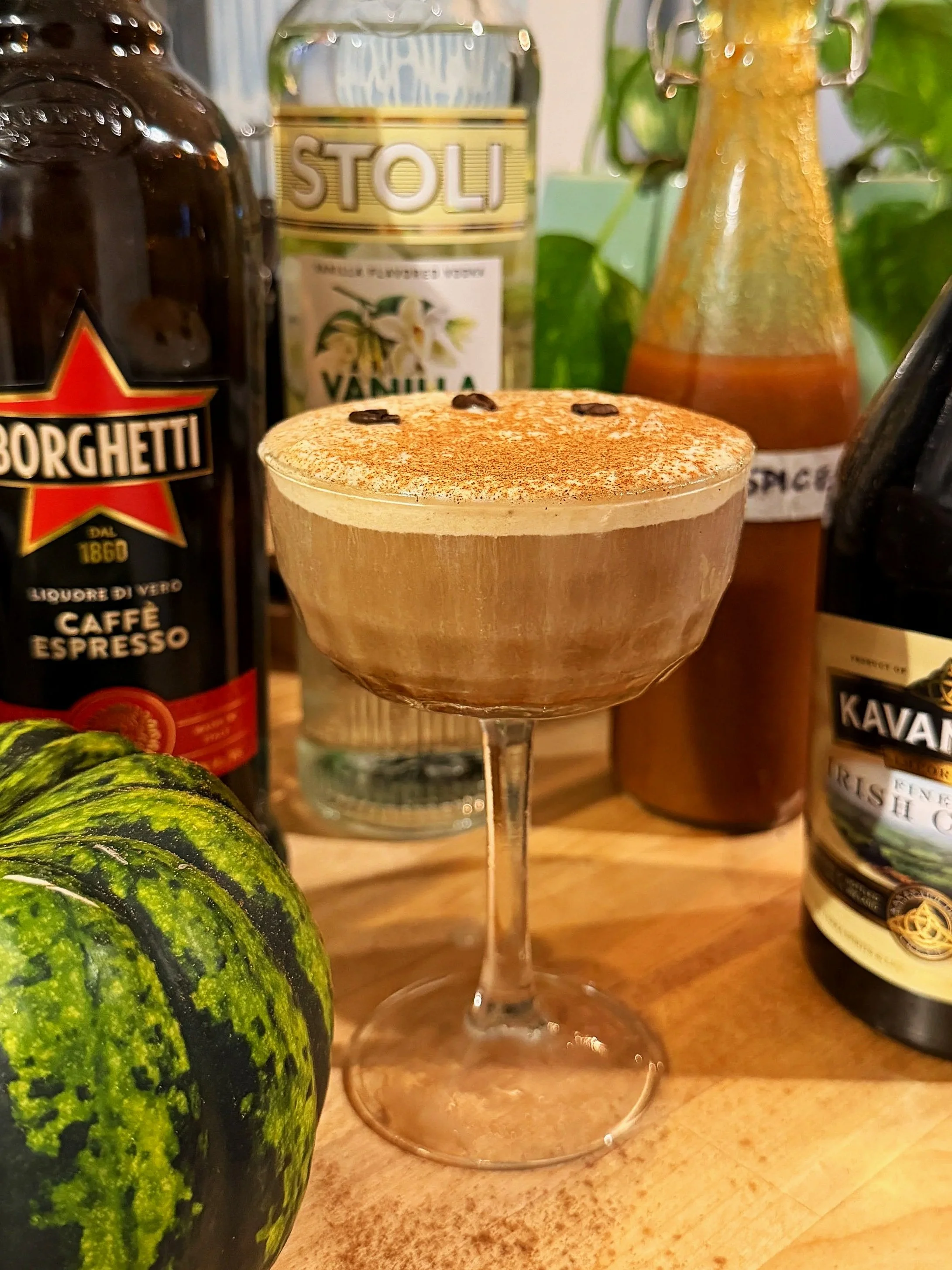 pumpkin espresso martini