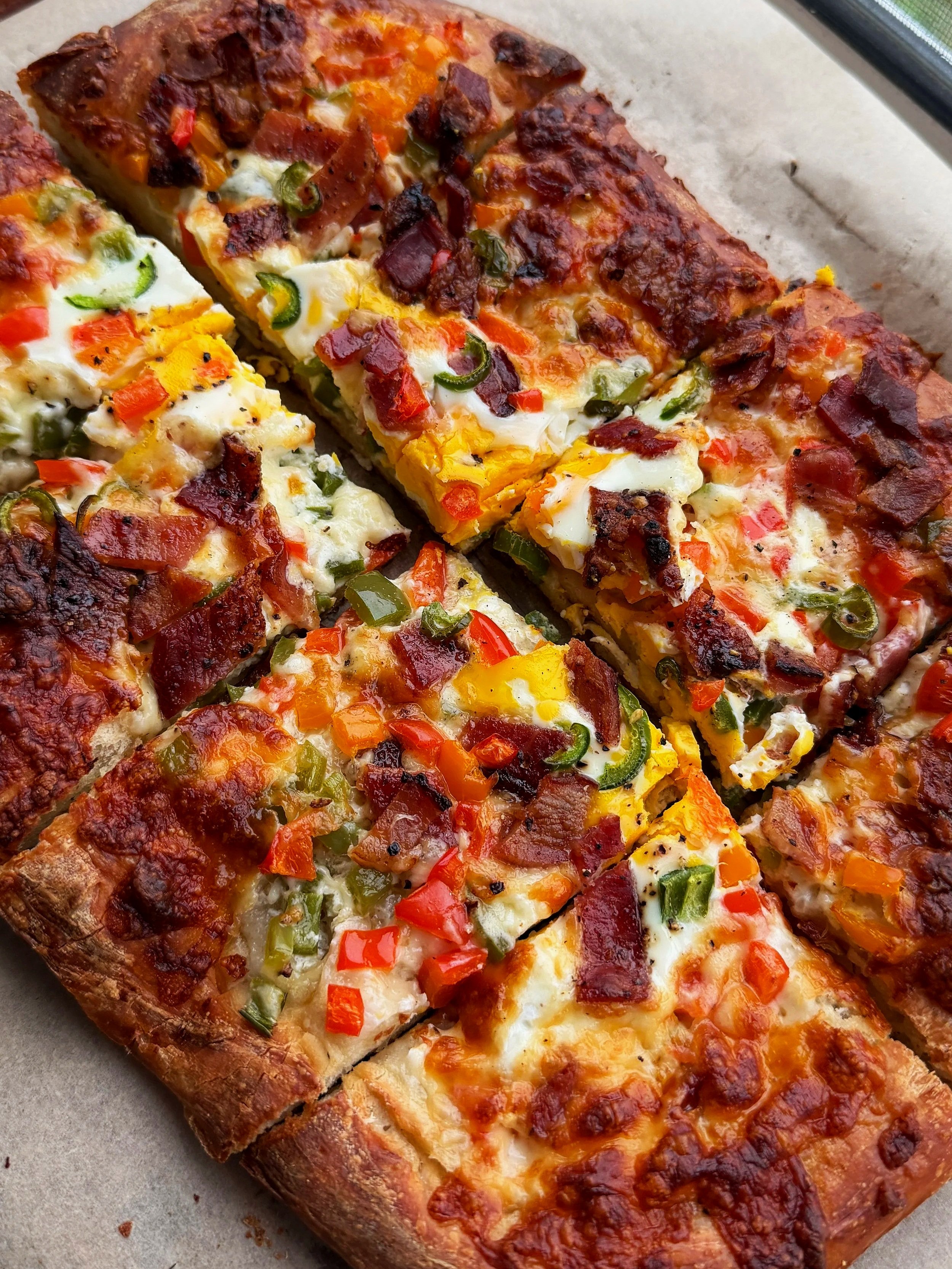 breakfast pizza