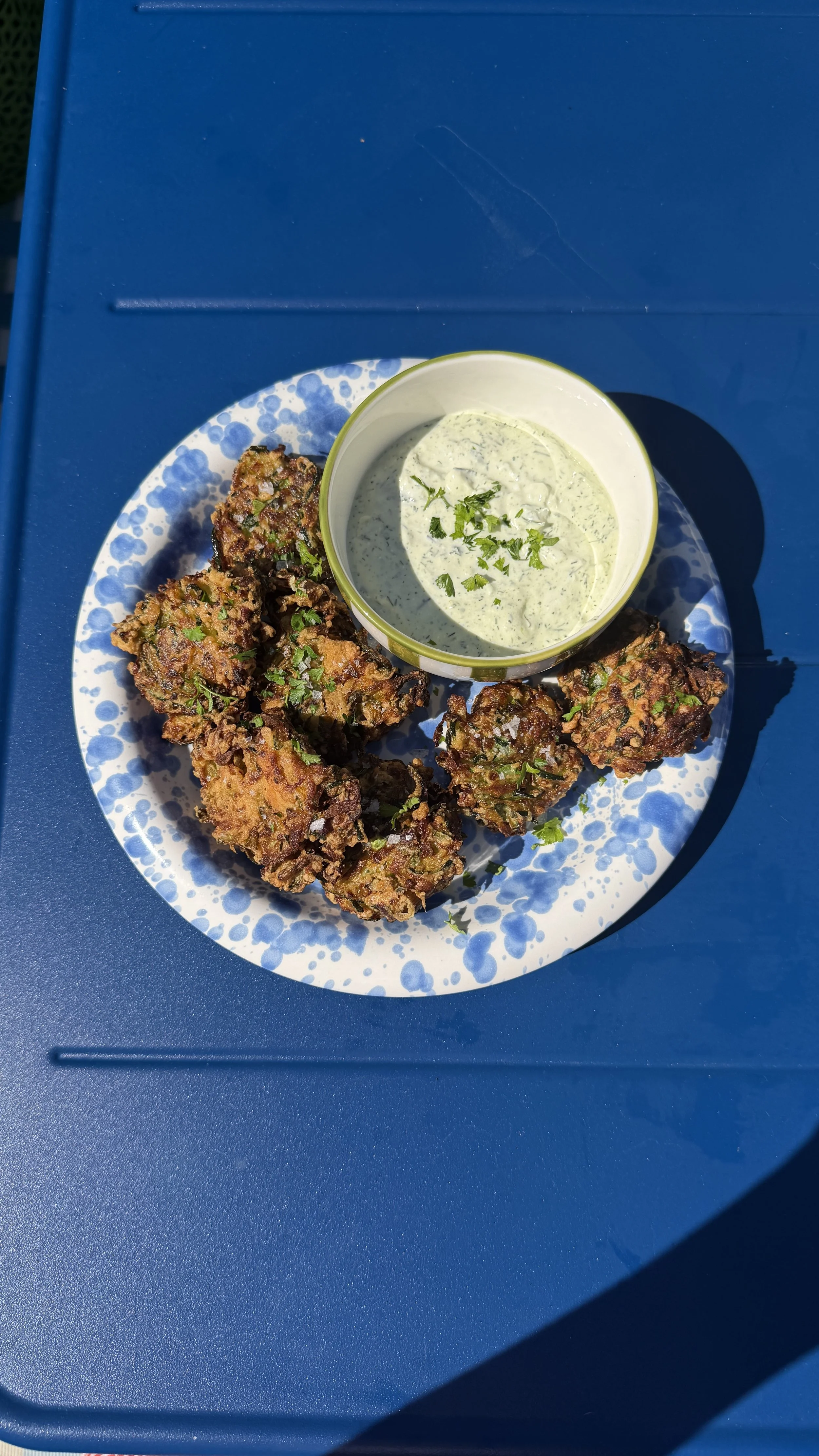 zucchini fritters