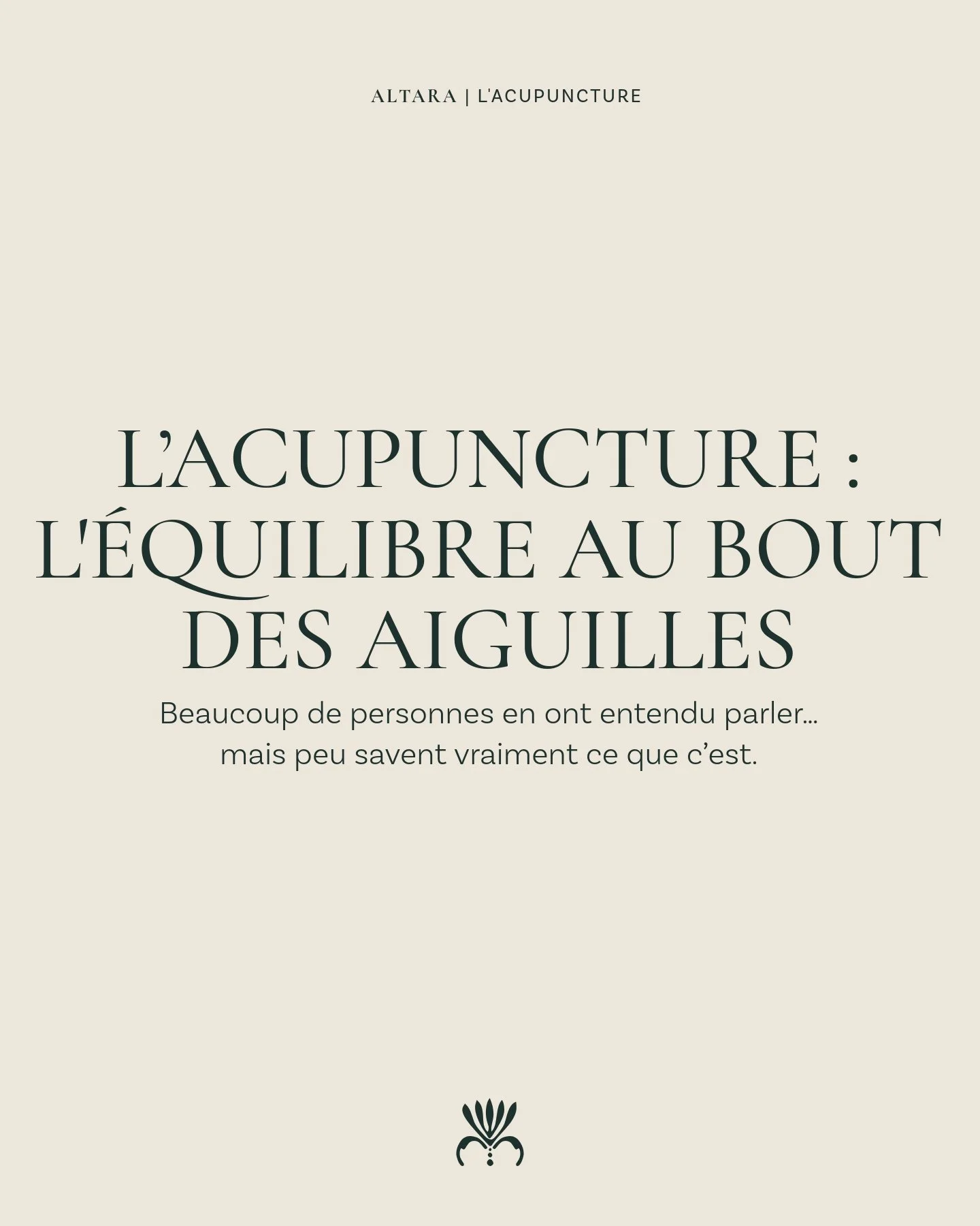 🌿 Altara &mdash; un espace d&rsquo;&eacute;coute et d&rsquo;&eacute;quilibre au f&eacute;minin.

#altara #bienetre #sant&eacute;holistique #m&eacute;decinechinoise #selfcare #prendresoindesoi
#sant&eacute;feminine #energief&eacute;minine #holistiche