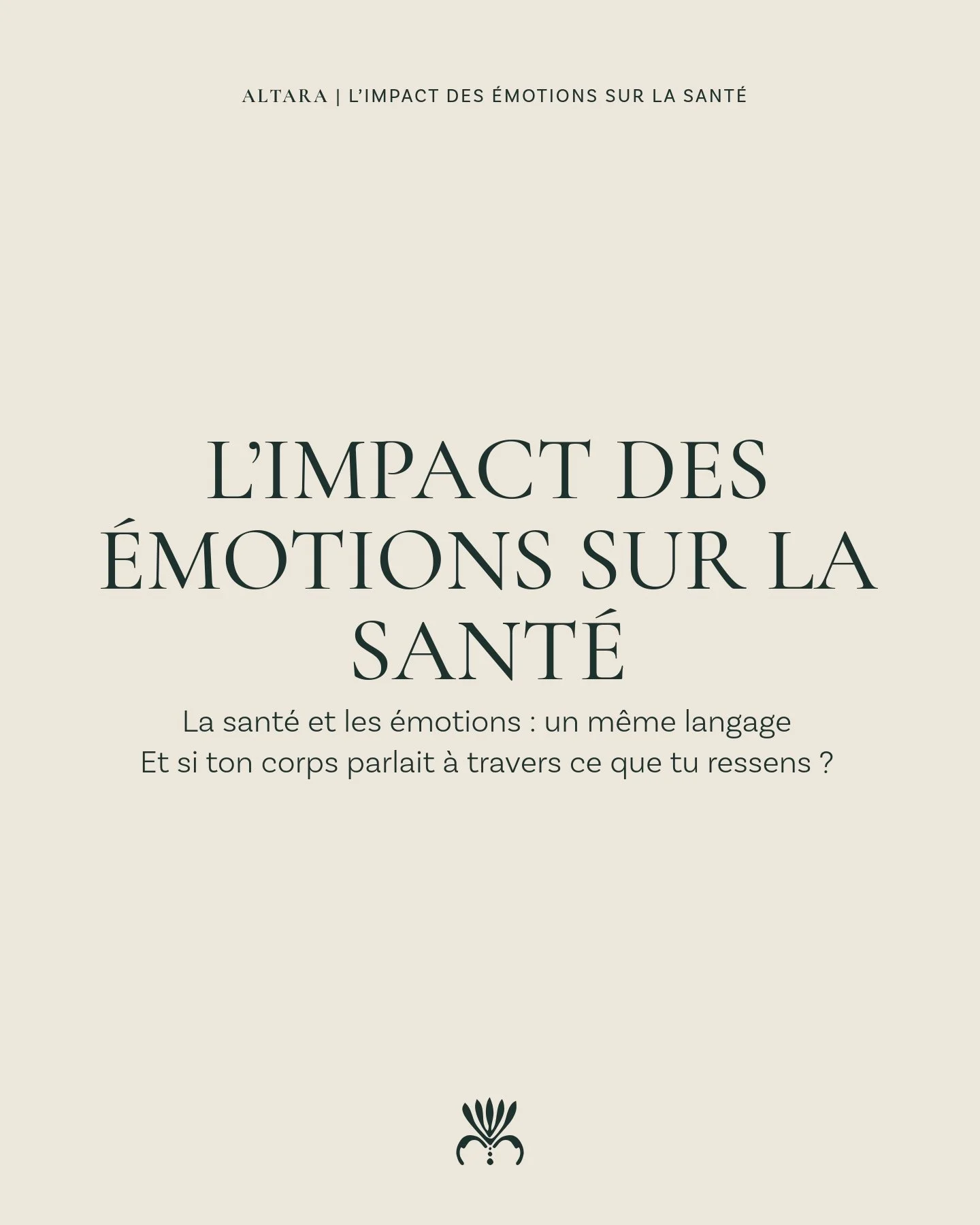 🌿 Altara &mdash; un espace d&rsquo;&eacute;coute et d&rsquo;&eacute;quilibre au f&eacute;minin.

#altara #bienetre #sant&eacute;holistique #m&eacute;decinechinoise #selfcare #prendresoindesoi
#sant&eacute;feminine #energief&eacute;minine #holistiche