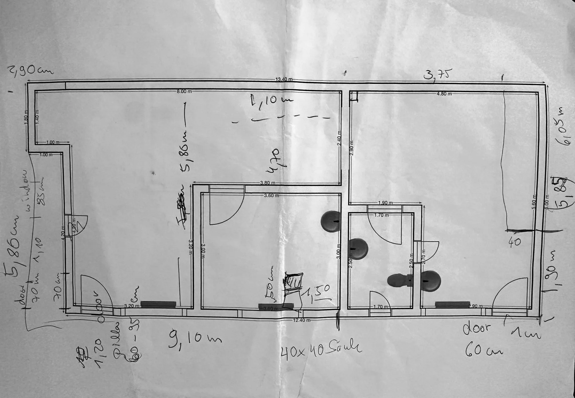 A carefully designed floor plan