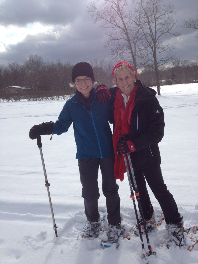 Snow shoeing