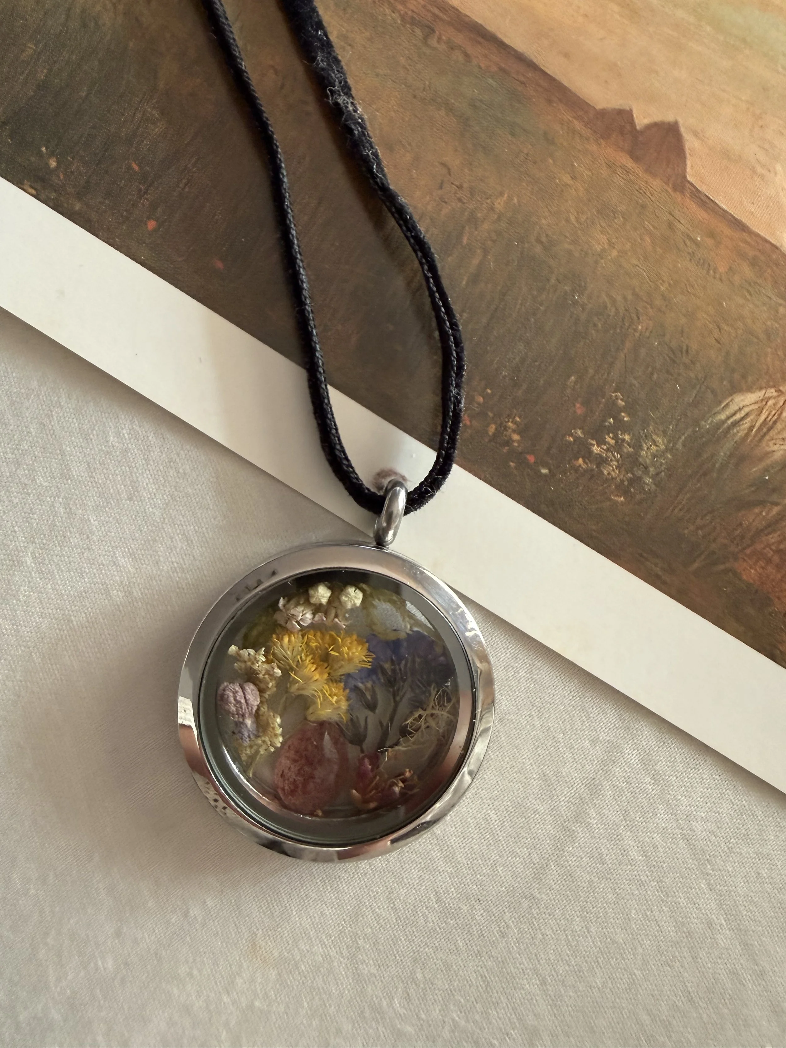 Strawberry Quartz Locket