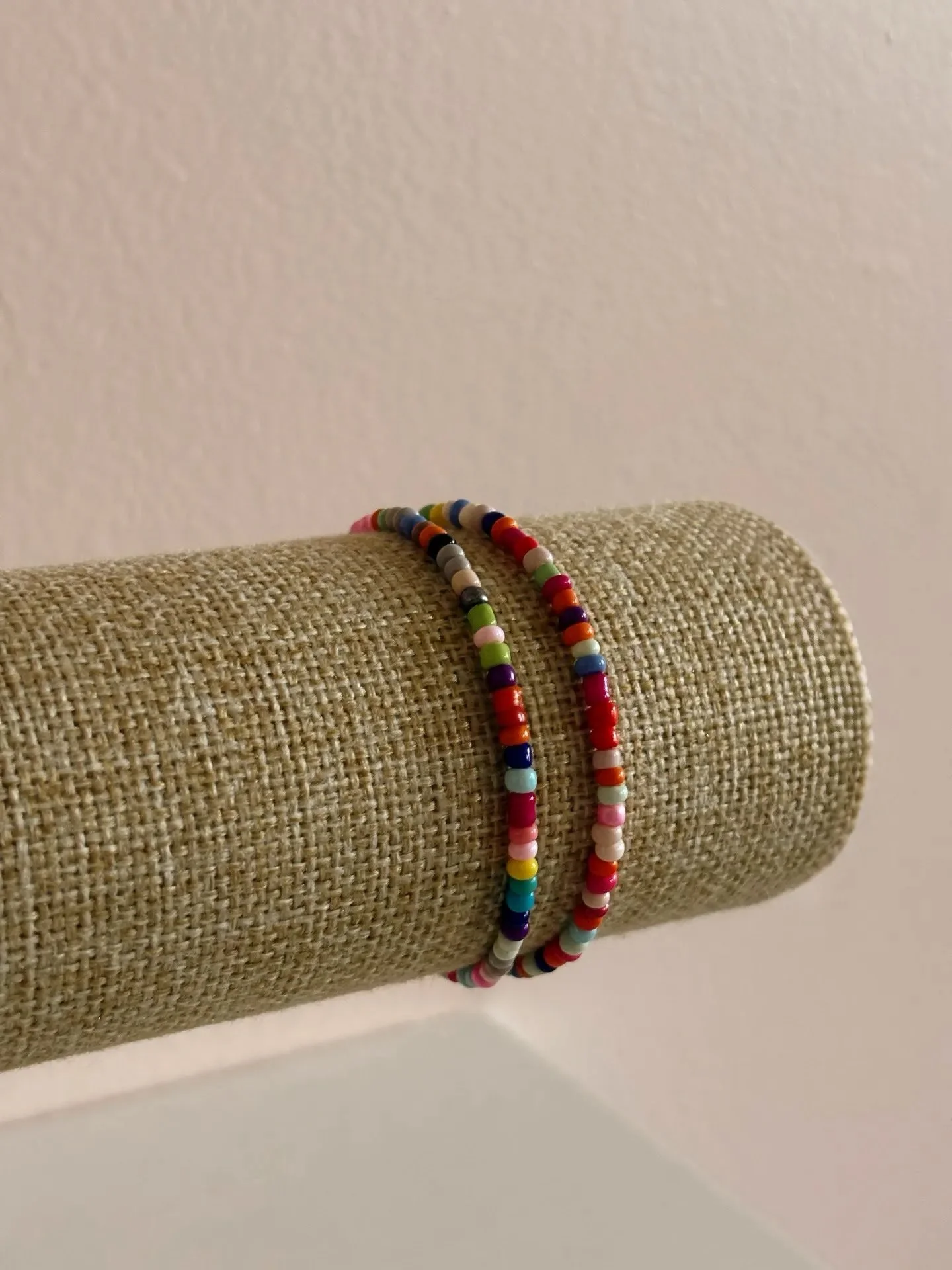 Multicolored Beaded Bracelet Set
