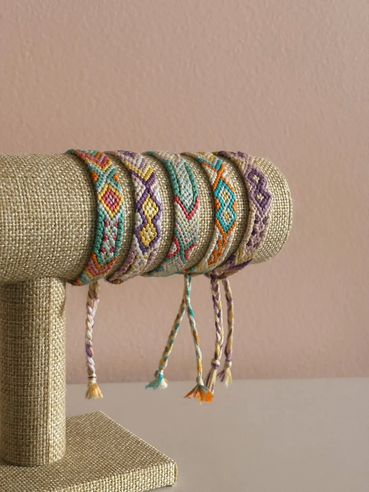 Multicolored Aztec Bracelets