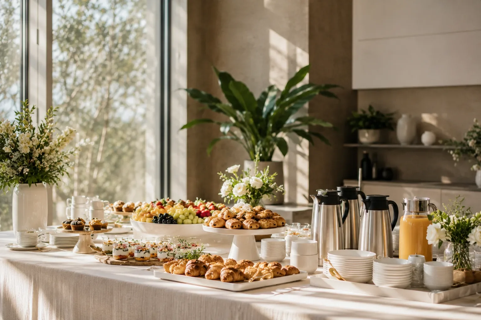 Corporate breakfast and brunch catering in Saint Lucia — Memwa