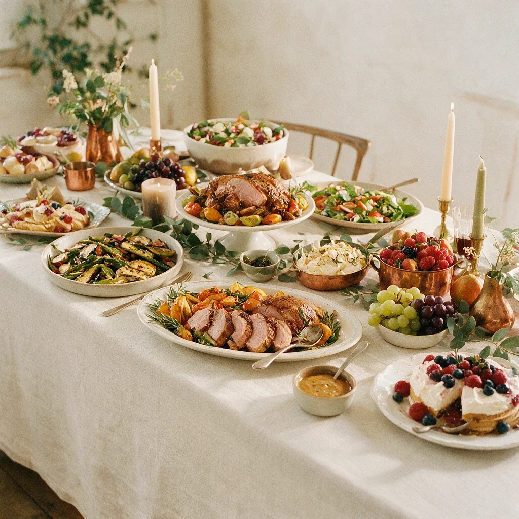 Festive holiday buffet event by Memwa in Saint Lucia