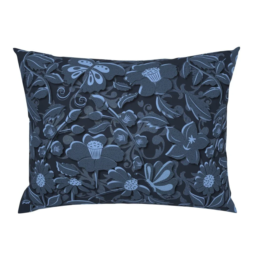Textured Night Garden