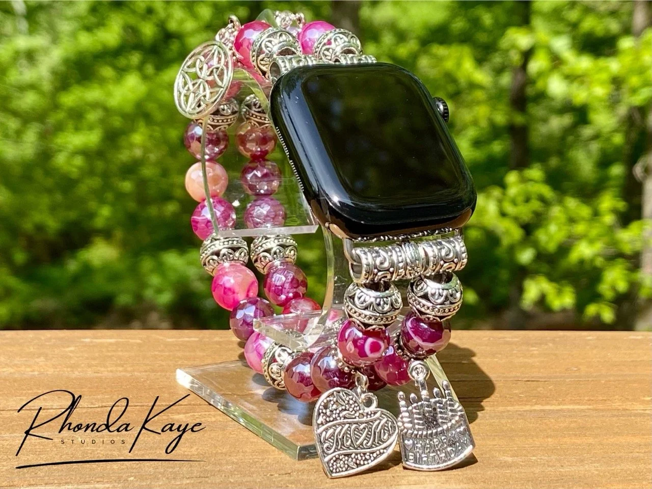 Charmed Dazzle Rose Band Front Woods Large.jpeg