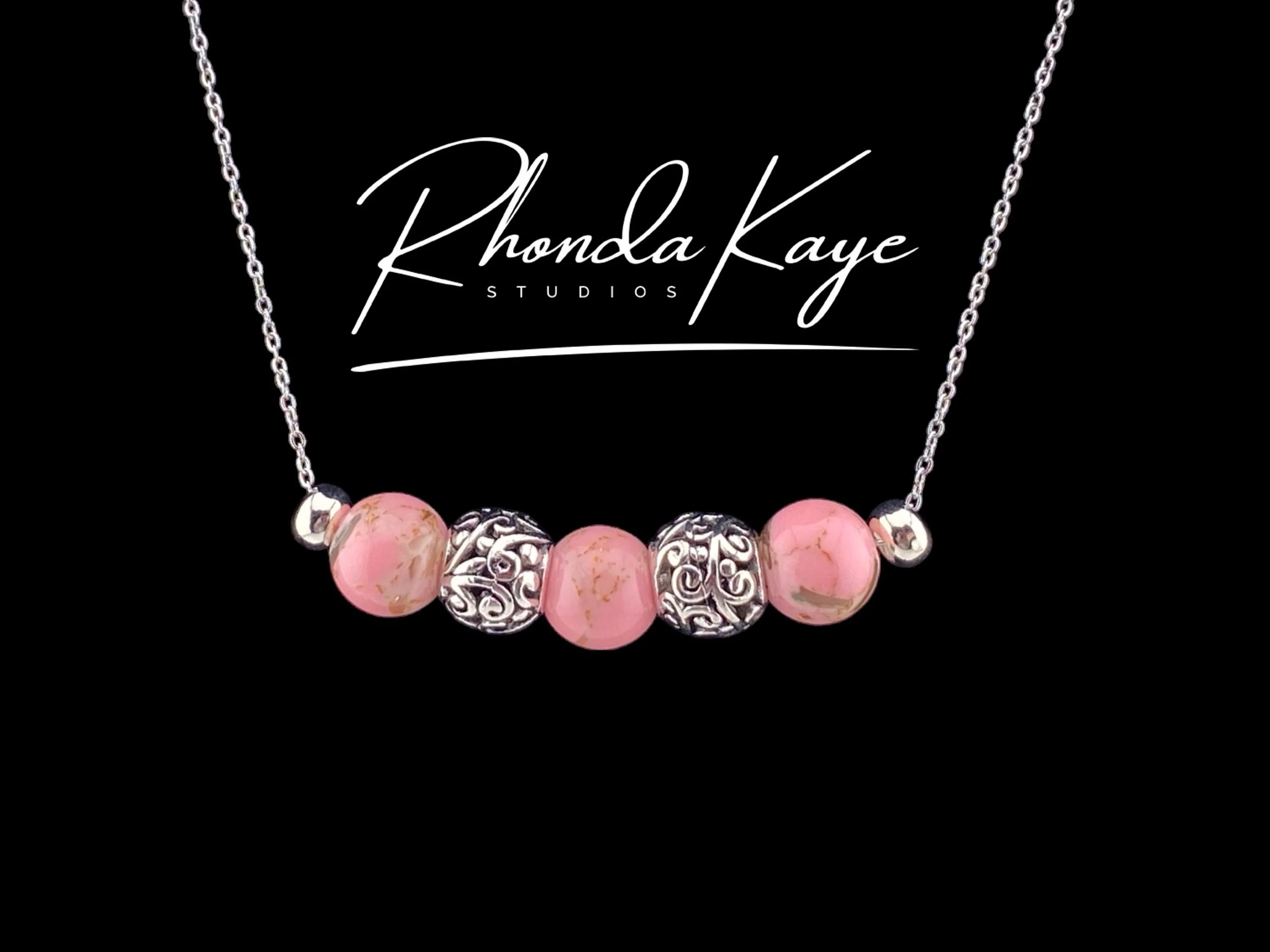 Ballet Slipper Necklace Black background.jpg